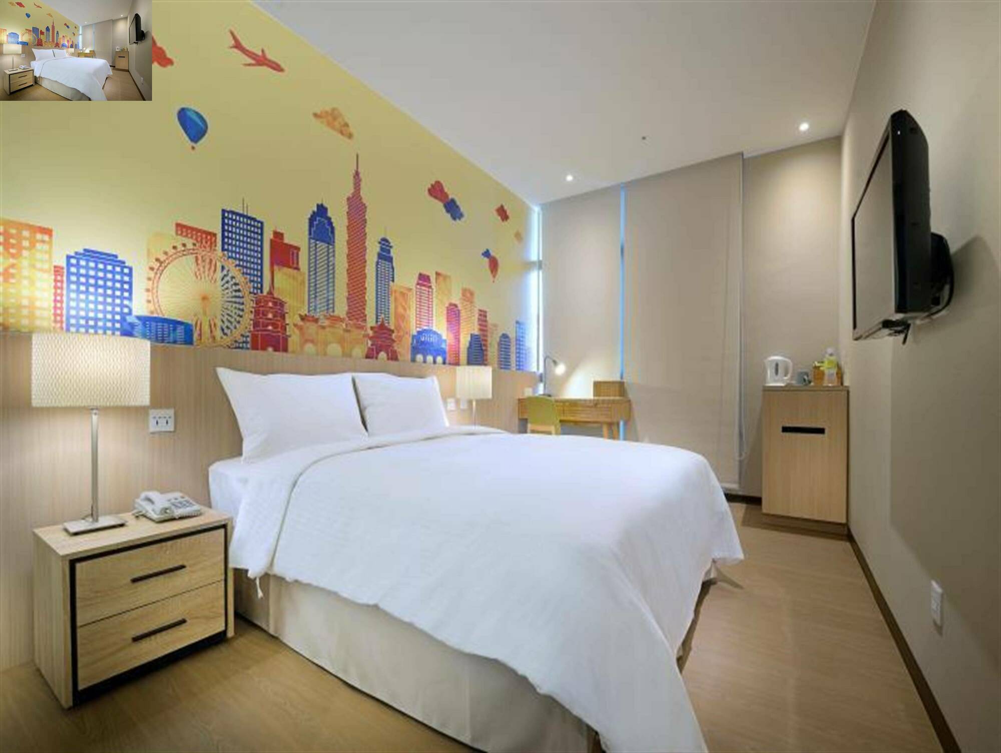 Park City Inn & Hostel Yonghe Bagian luar foto